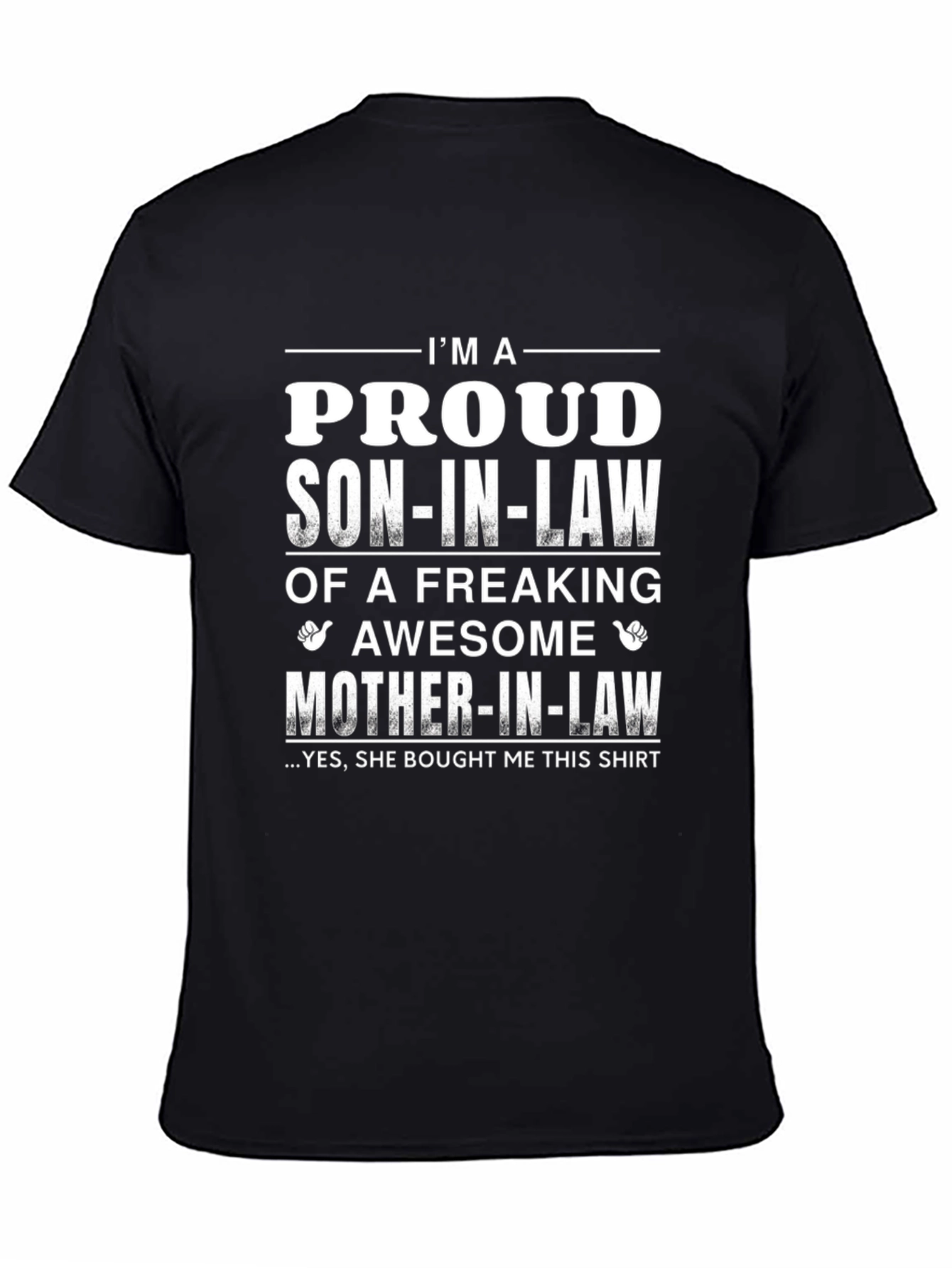 Proud Son-In-Law Graphic Tee