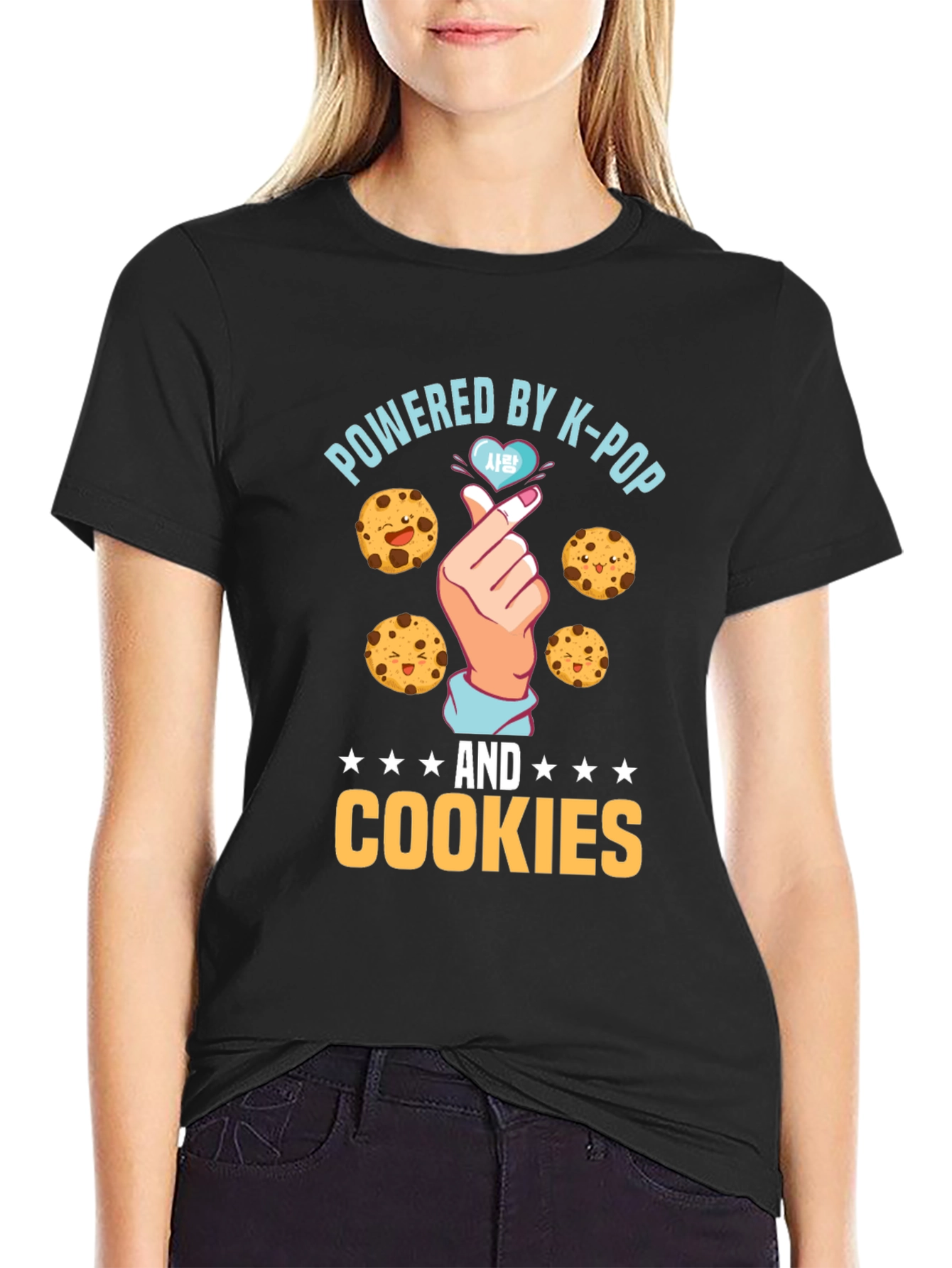 K-Pop & Cookies Graphic Tee