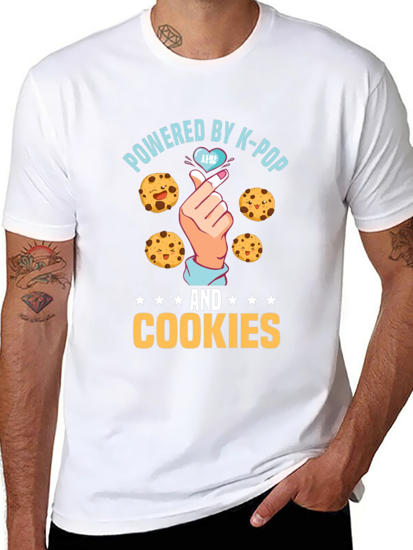 K-Pop & Cookies Graphic Tee