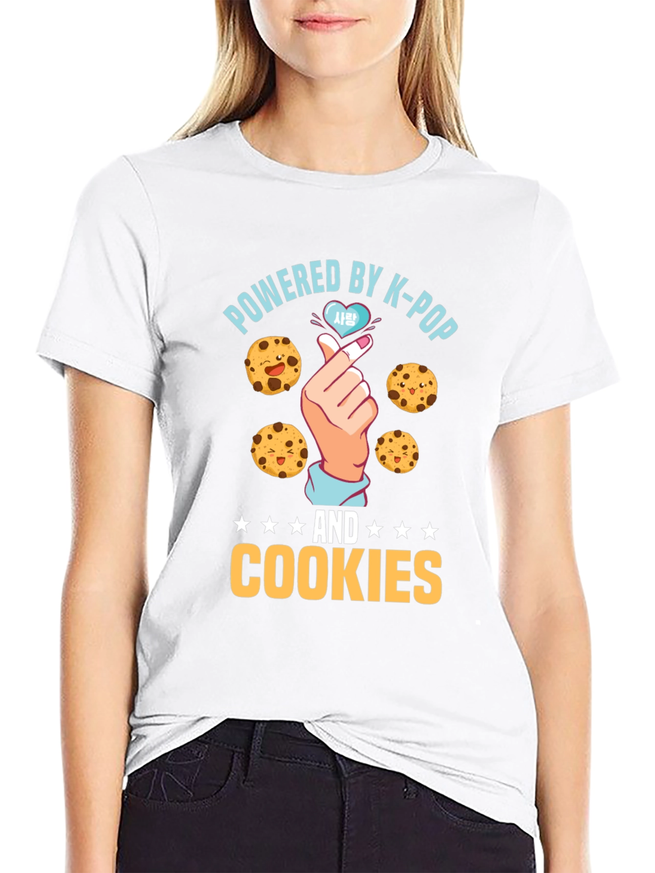 K-Pop & Cookies Graphic Tee