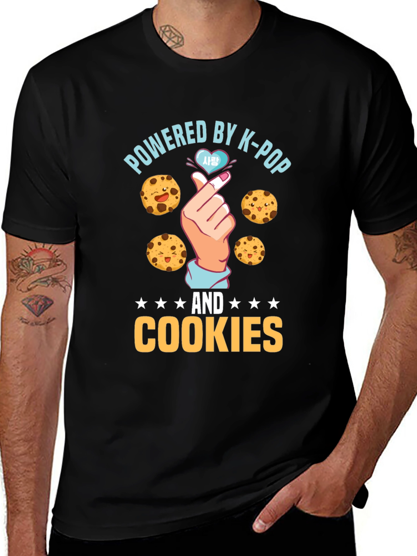 K-Pop & Cookies Graphic Tee