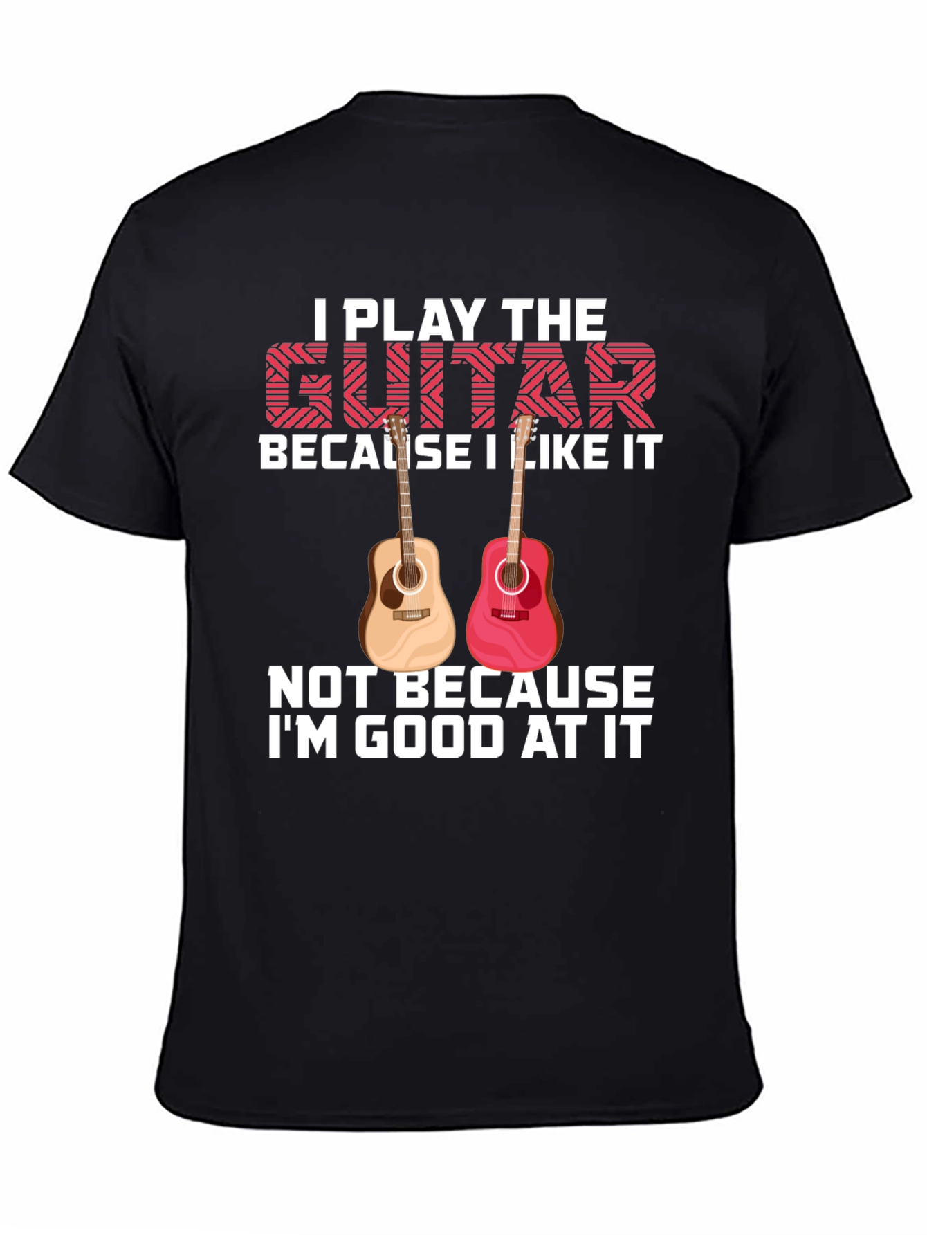I Play the Guitar Graphic Tee