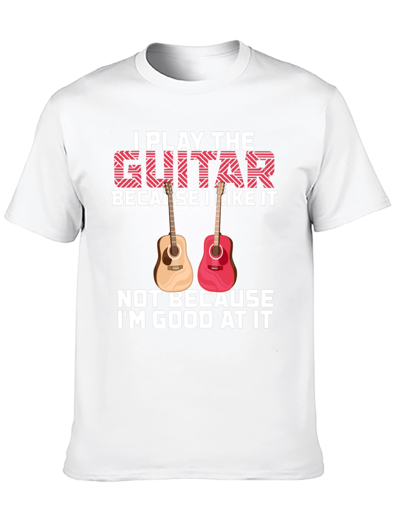 I Play the Guitar Graphic Tee