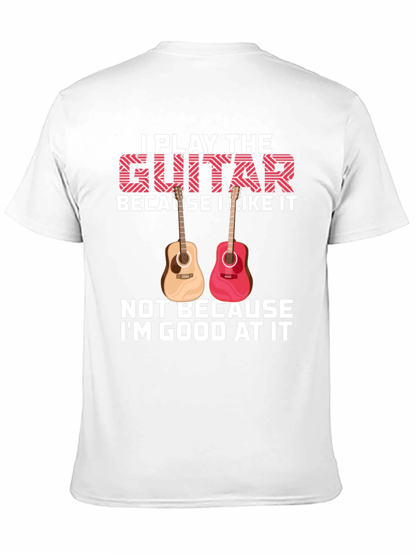 I Play the Guitar Graphic Tee