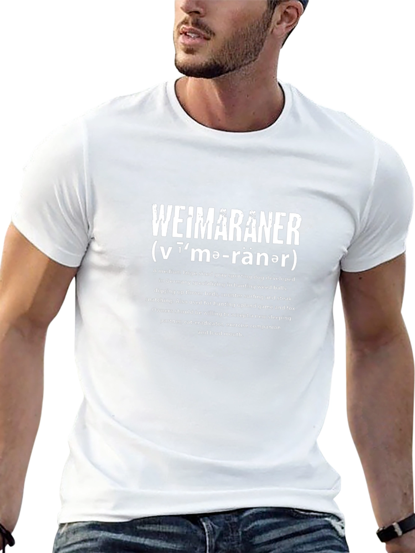 Weimaraner Dog Definition T-Shirt