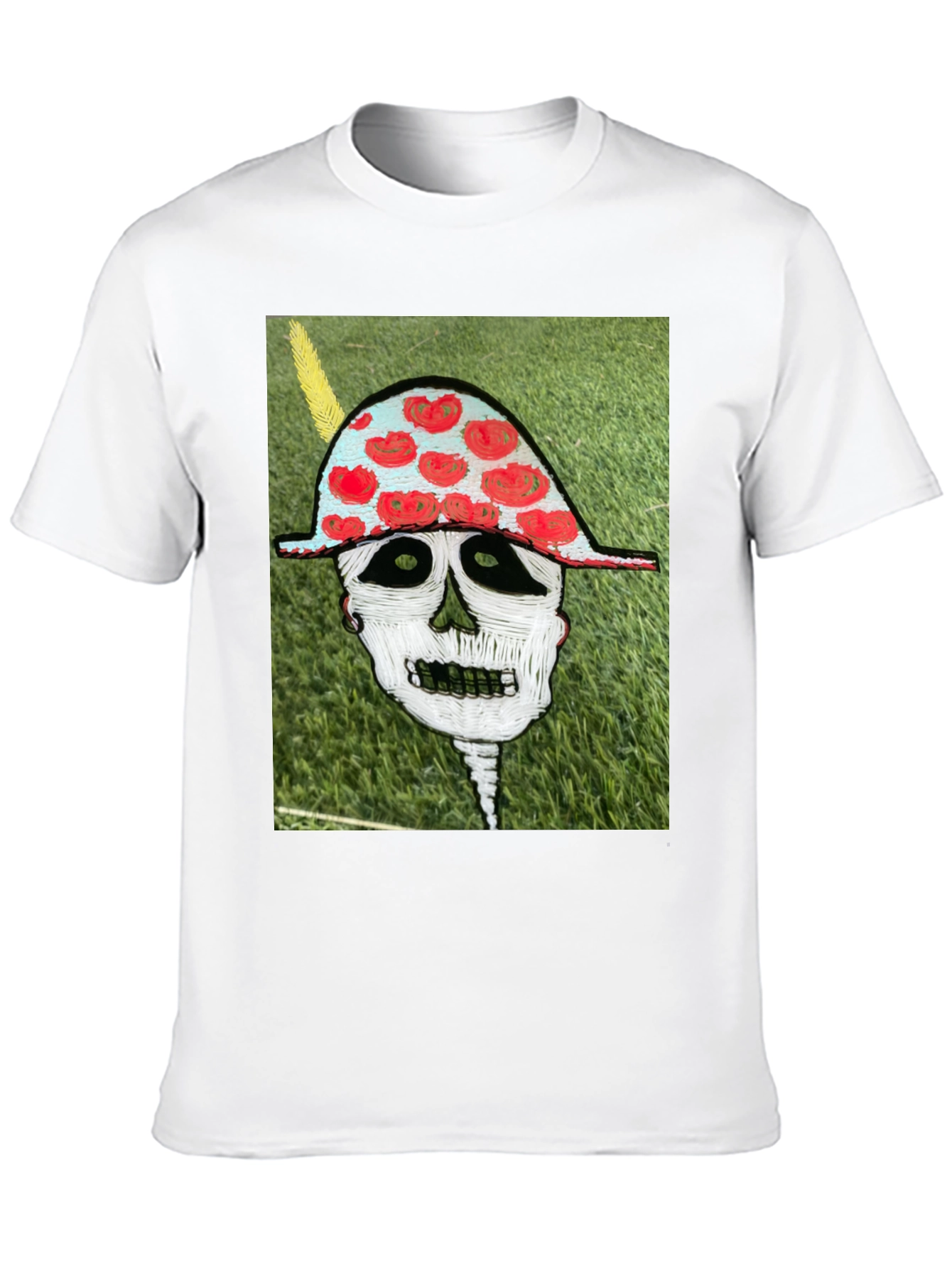Skull Art Graphic Tee - Unique Design