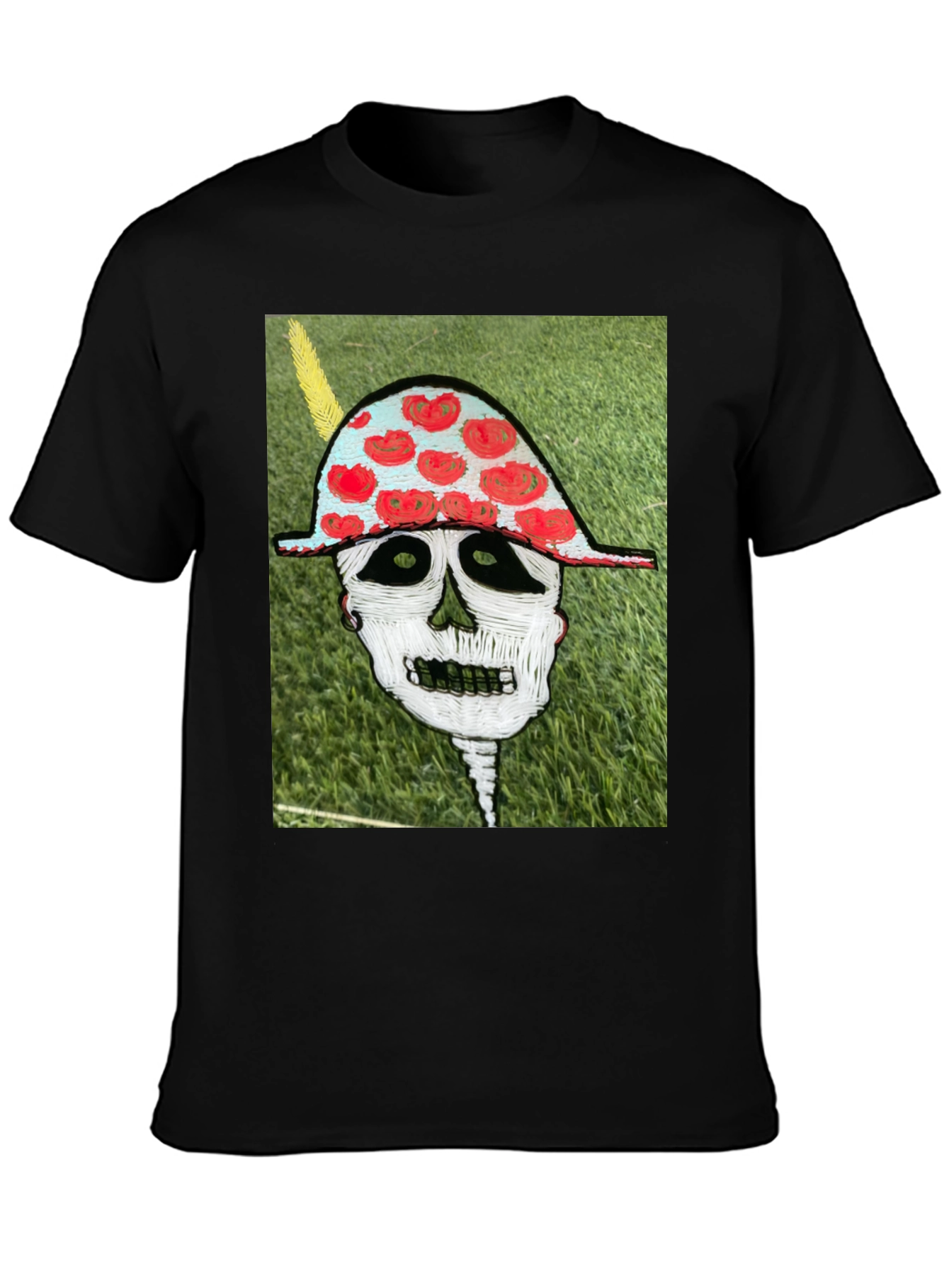 Skull Art Graphic Tee - Unique Design