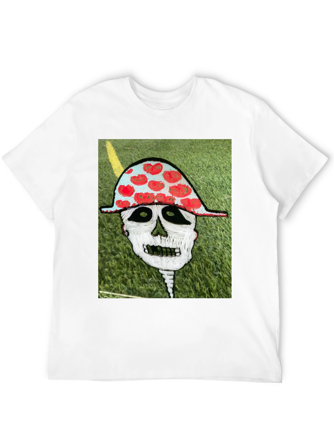 Skull Art Graphic Tee - Unique Design