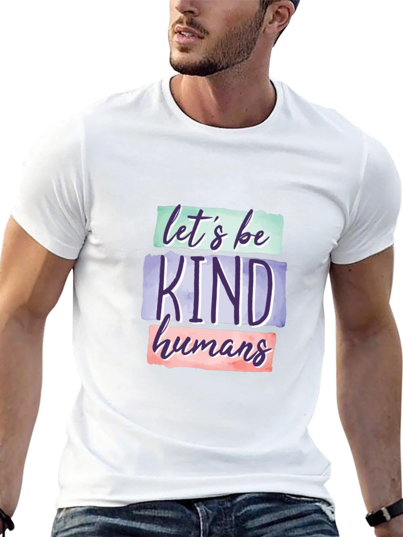 Lets Be Kind Humans Graphic T-Shirt