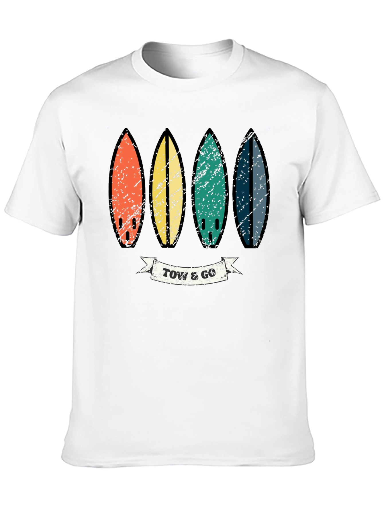 Retro Surfboard T-Shirt