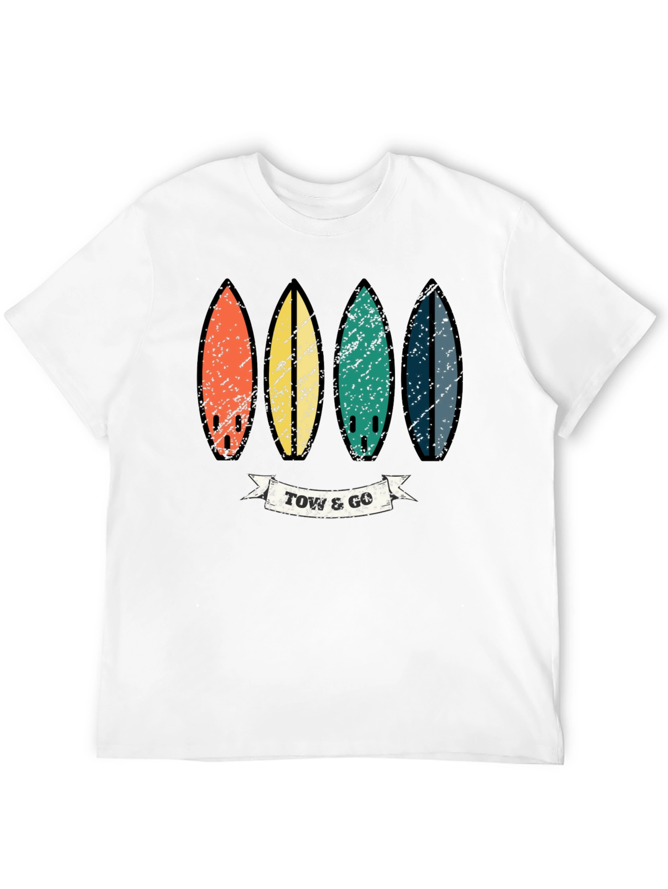 Retro Surfboard T-Shirt