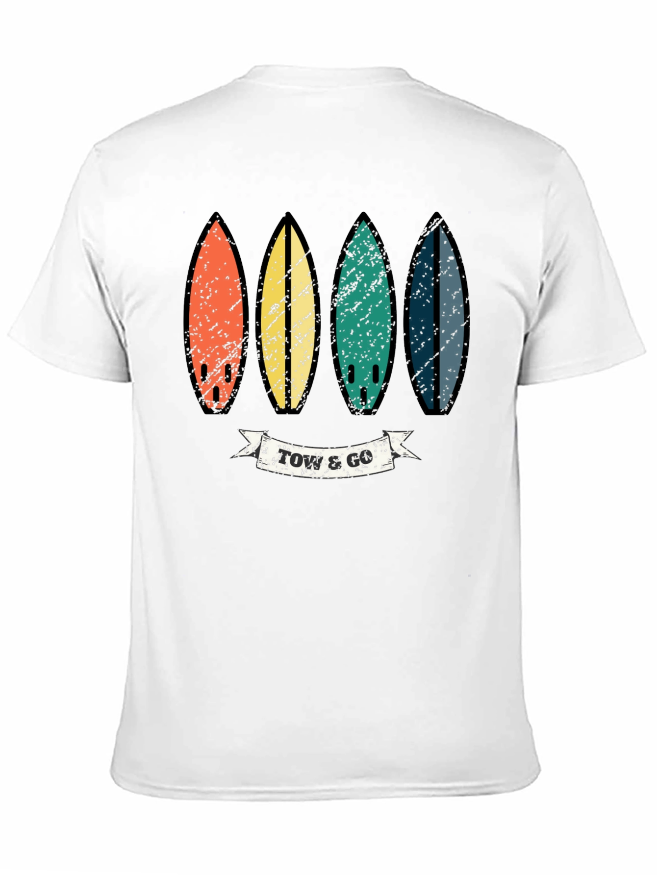 Retro Surfboard T-Shirt