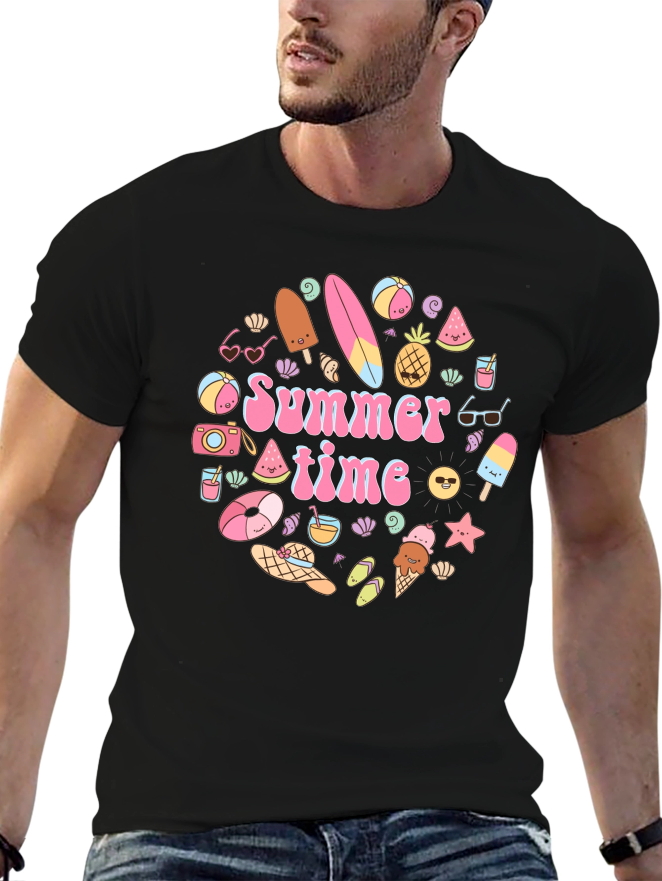 Summer Time Graphic T-Shirt