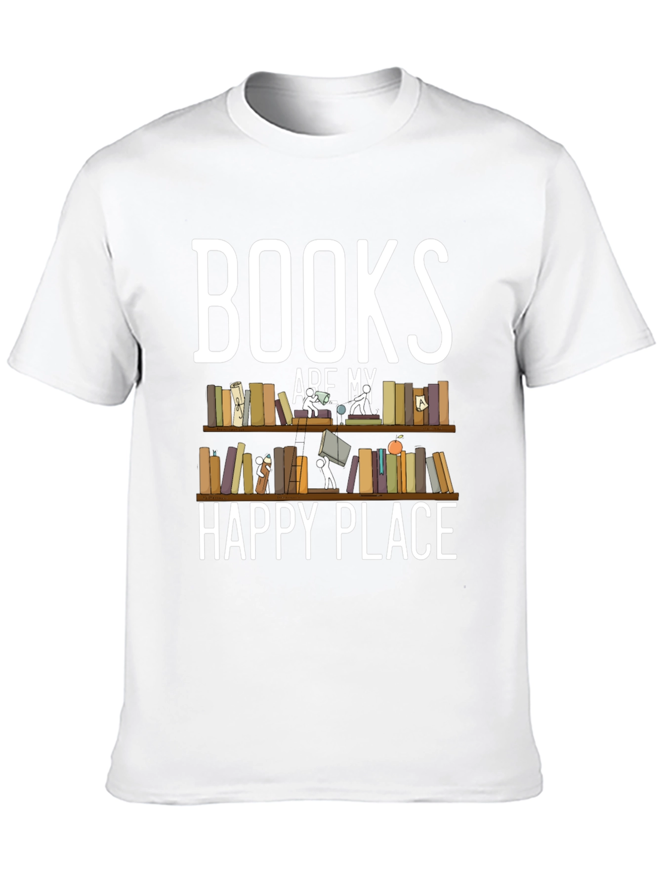 Books are My Happy Place Graphic T-Shirt