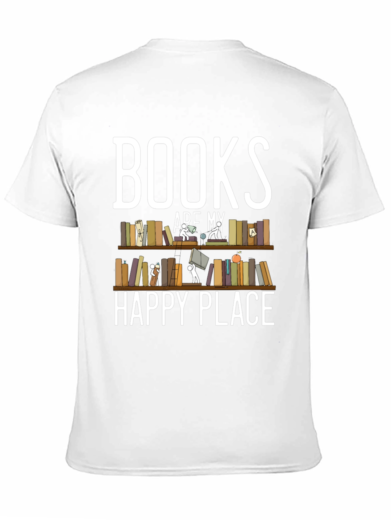 Books are My Happy Place Graphic T-Shirt