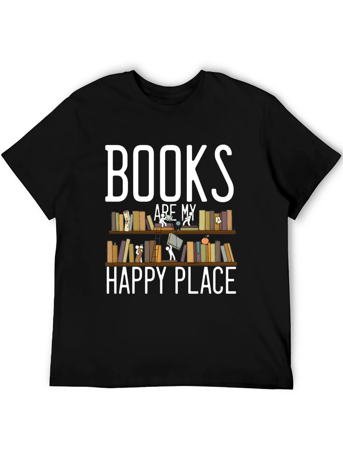 Books are My Happy Place Graphic T-Shirt