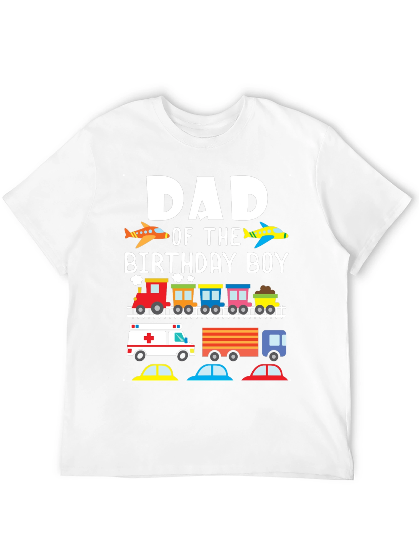 Dad of the Birthday Boy Graphic T-Shirt