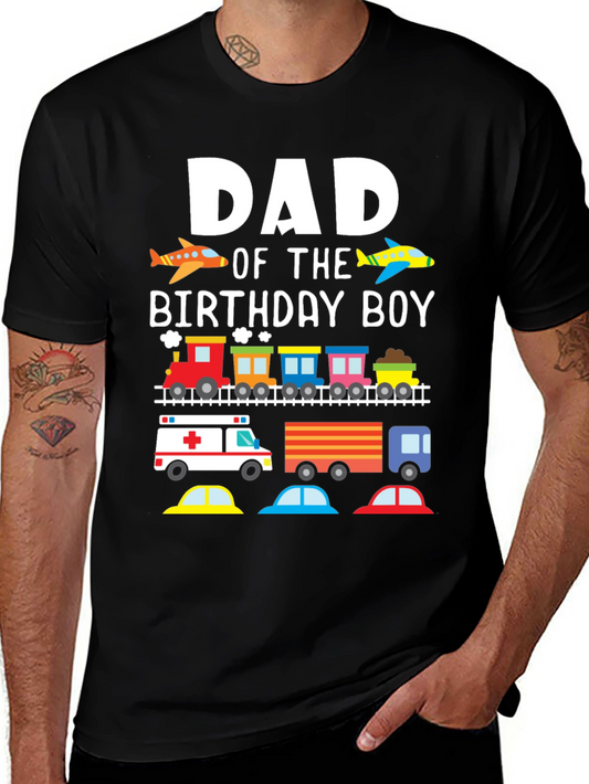 Dad of the Birthday Boy Graphic T-Shirt