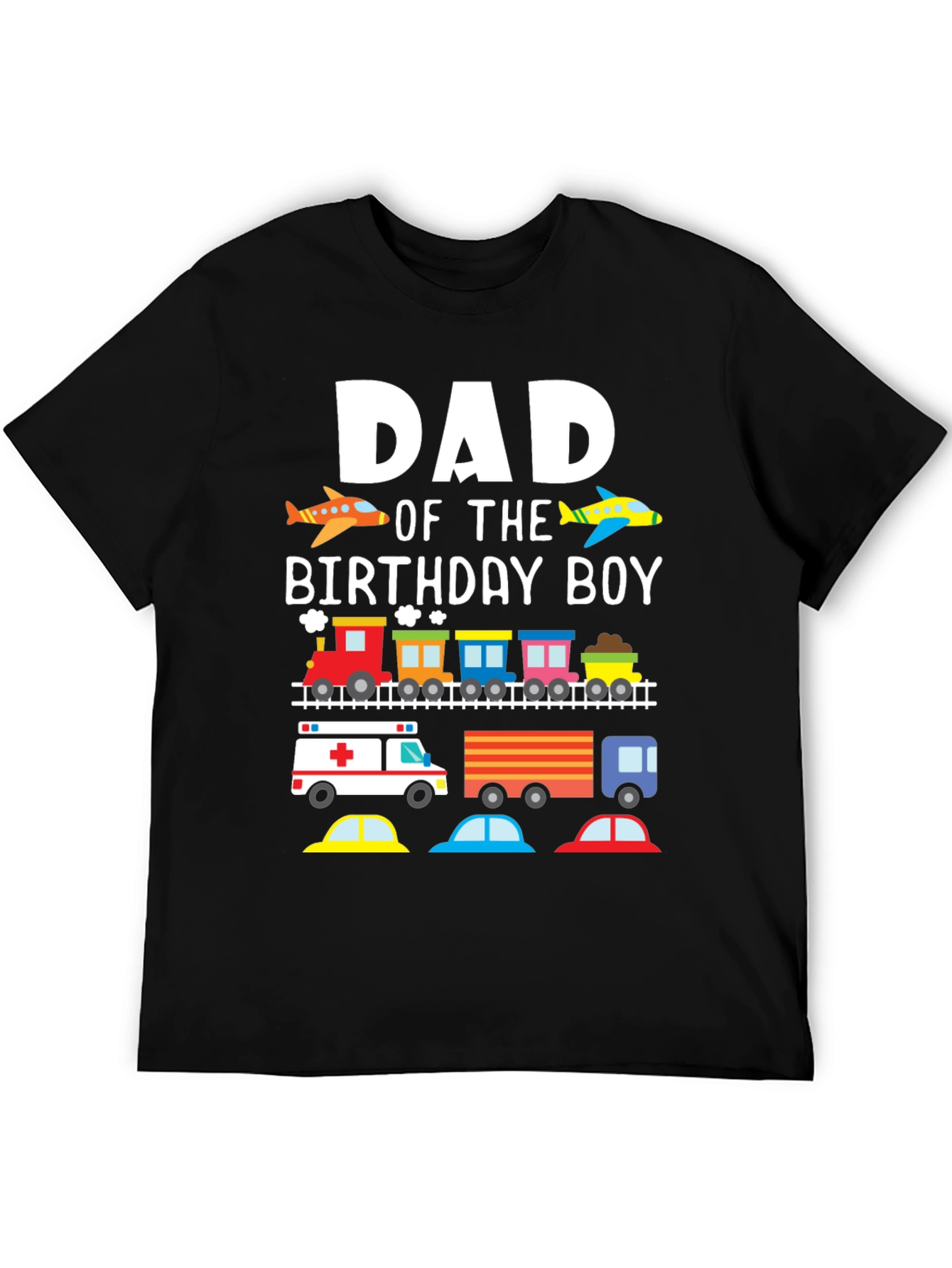 Dad of the Birthday Boy Graphic T-Shirt