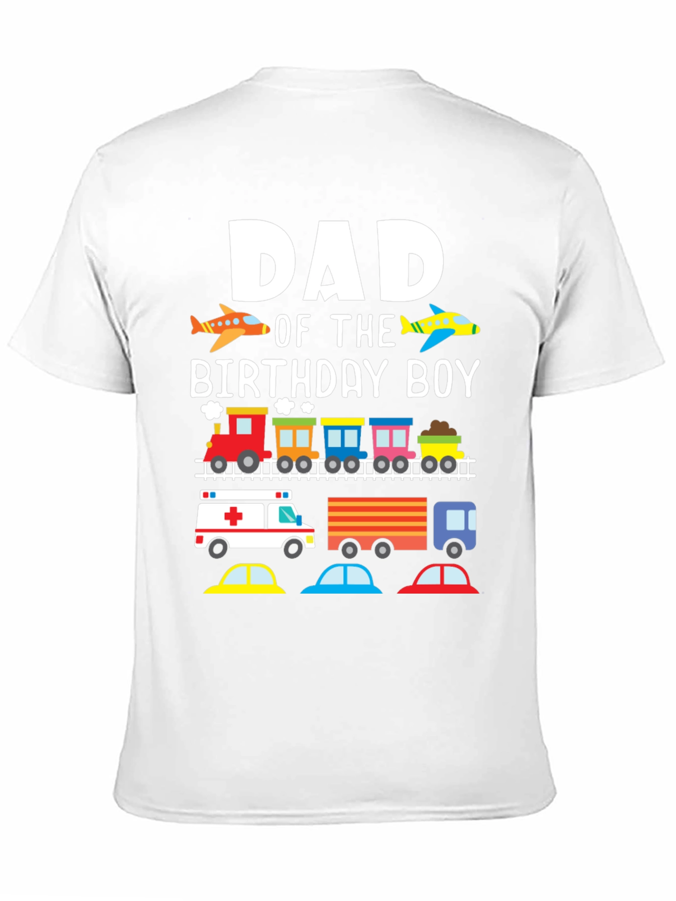 Dad of the Birthday Boy Graphic T-Shirt