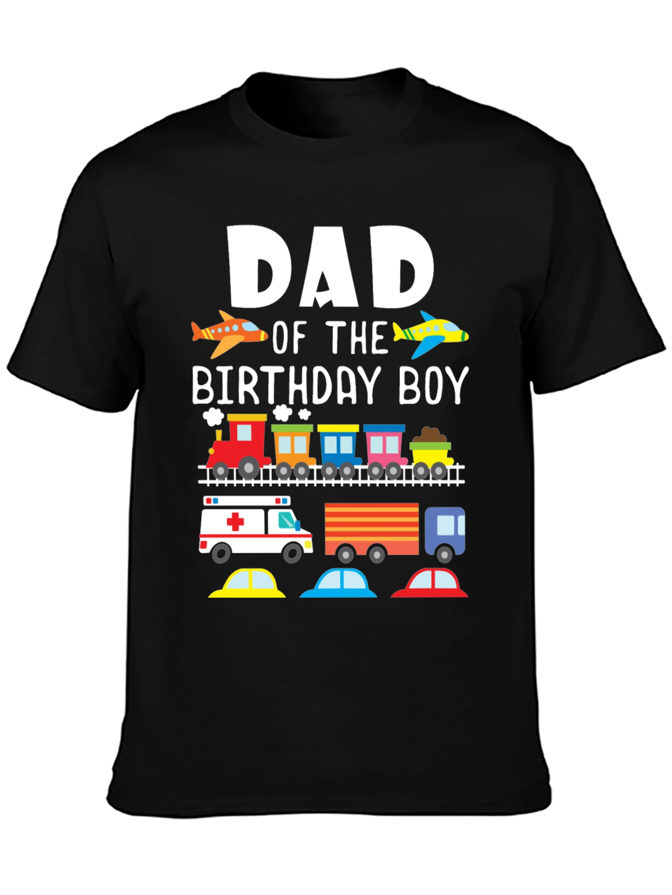 Dad of the Birthday Boy Graphic T-Shirt