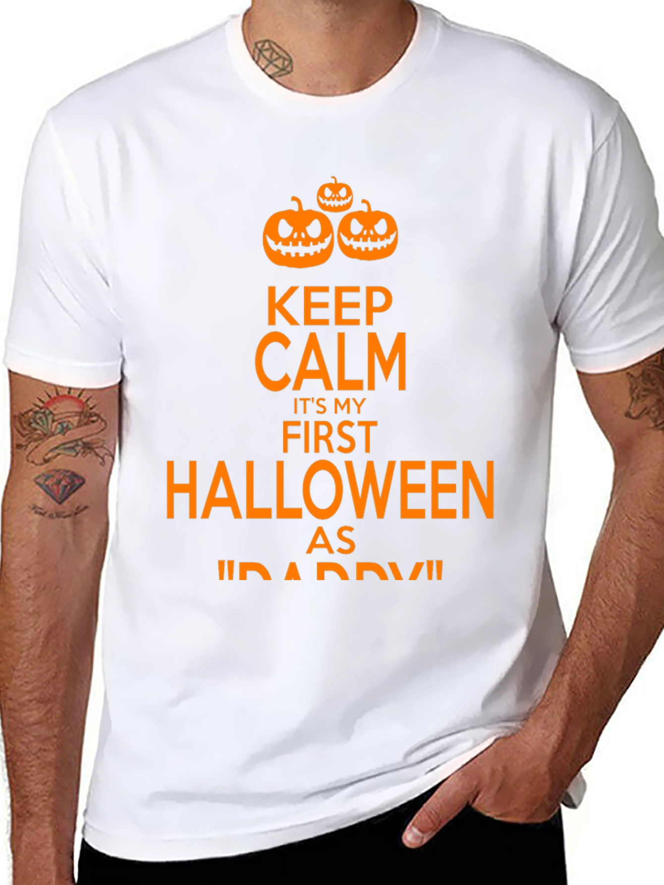 Keep Calm Daddys First Halloween T-Shirt