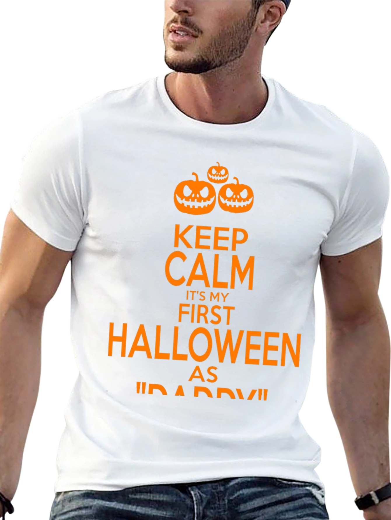 Keep Calm Daddys First Halloween T-Shirt