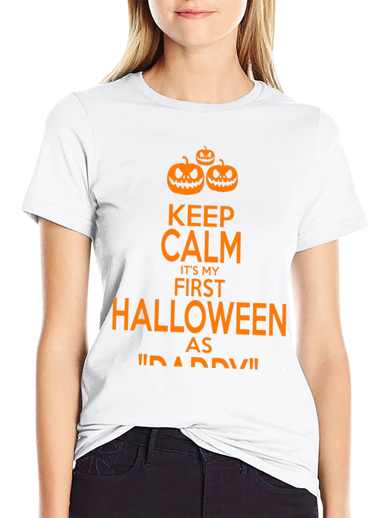 Keep Calm Daddys First Halloween T-Shirt