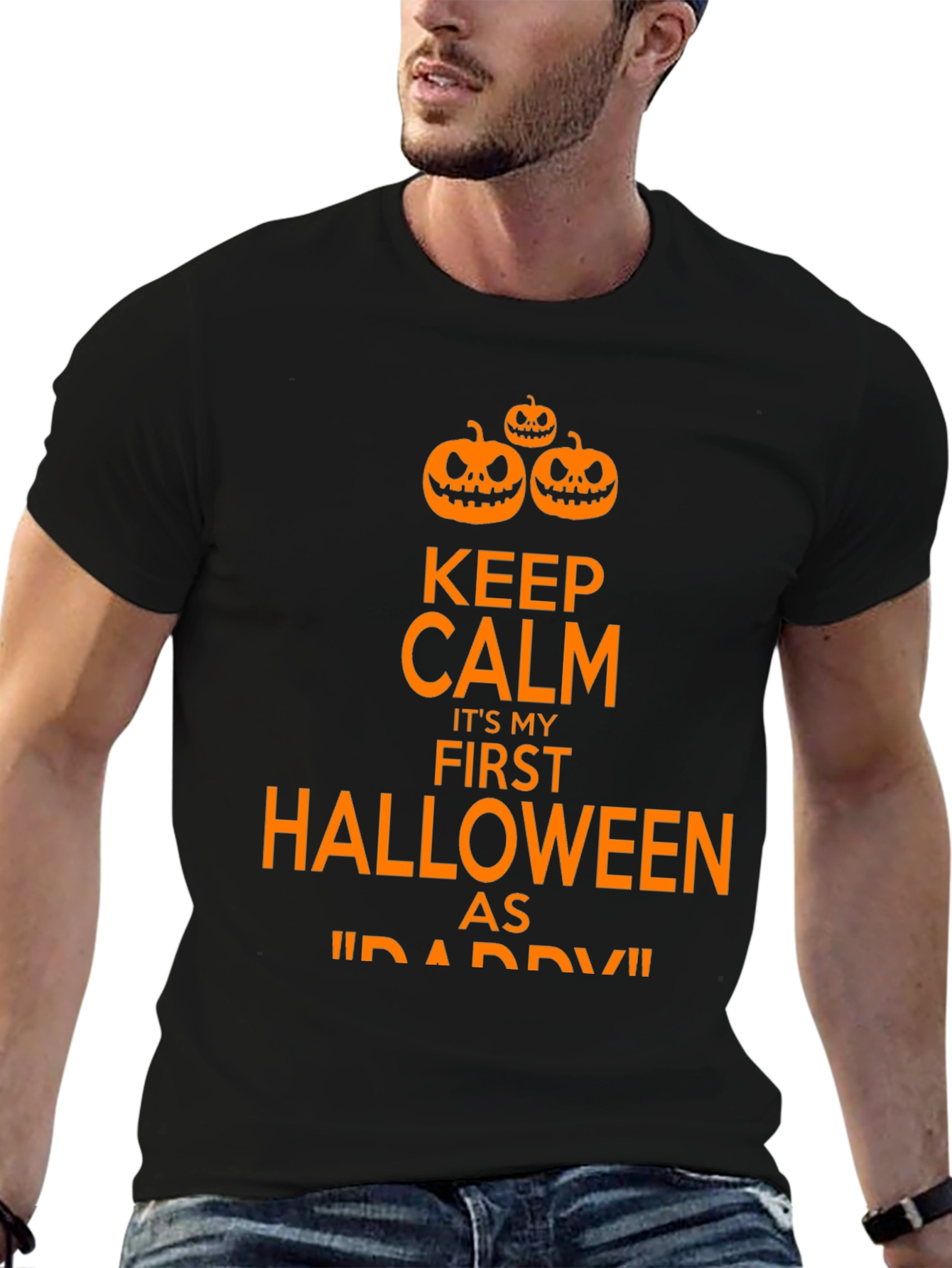 Keep Calm Daddys First Halloween T-Shirt