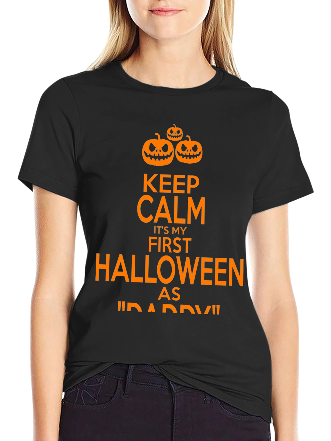 Keep Calm Daddys First Halloween T-Shirt