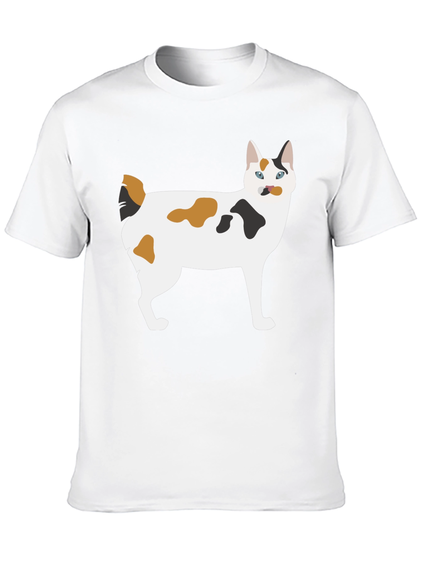 Cool Cat Graphic T-Shirt - Black