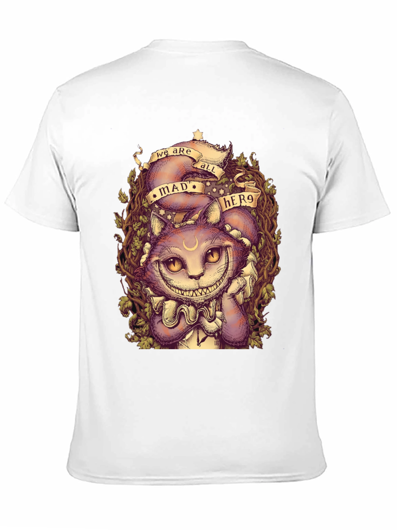 Mad Hero Cat Graphic T-Shirt