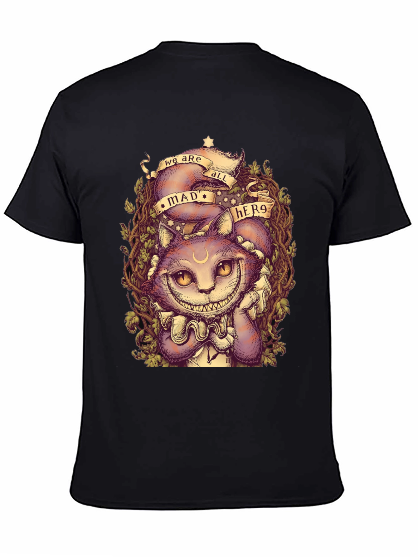 Mad Hero Cat Graphic T-Shirt