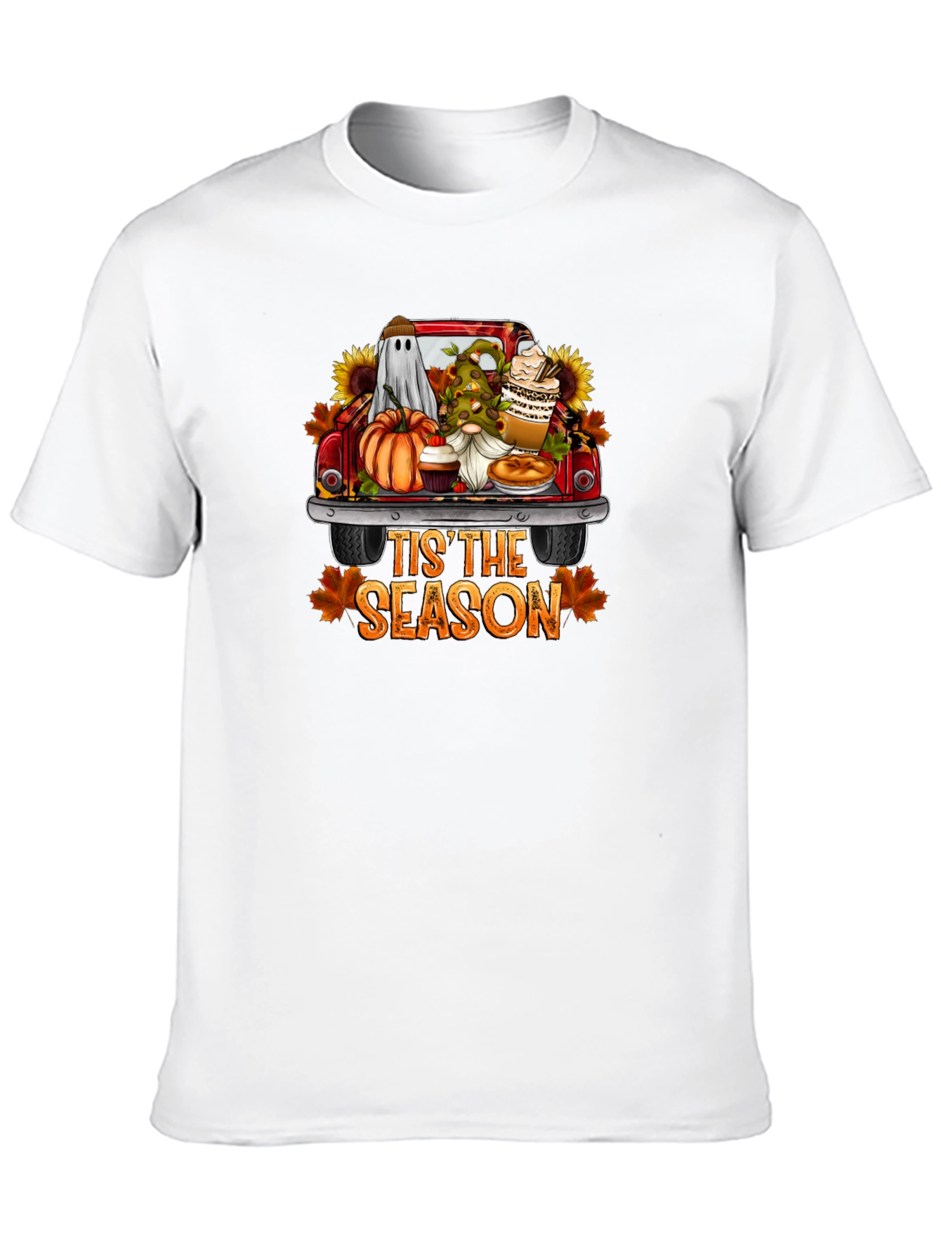 Fall Tis the Season Black T-Shirt