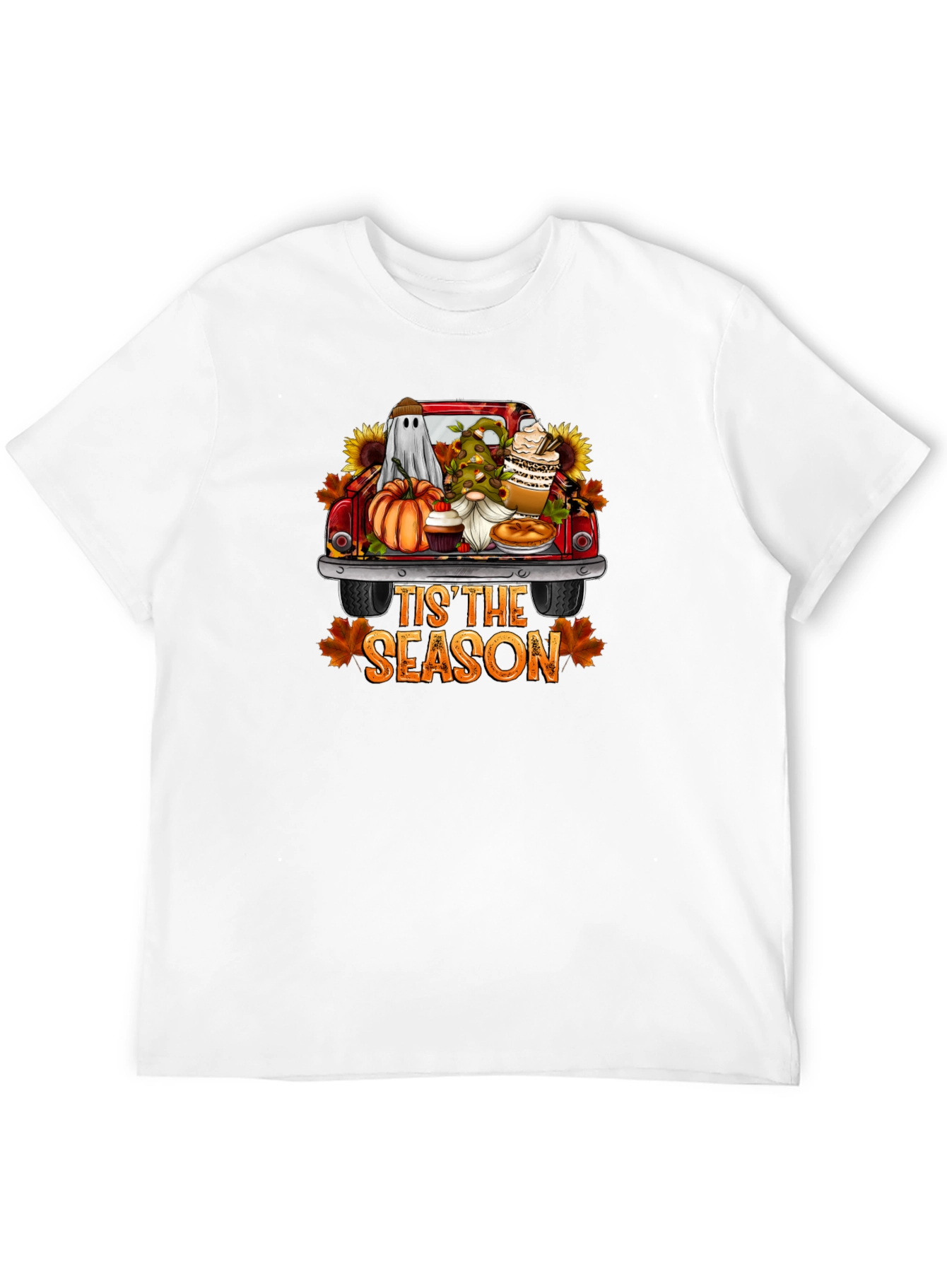 Fall Tis the Season Black T-Shirt
