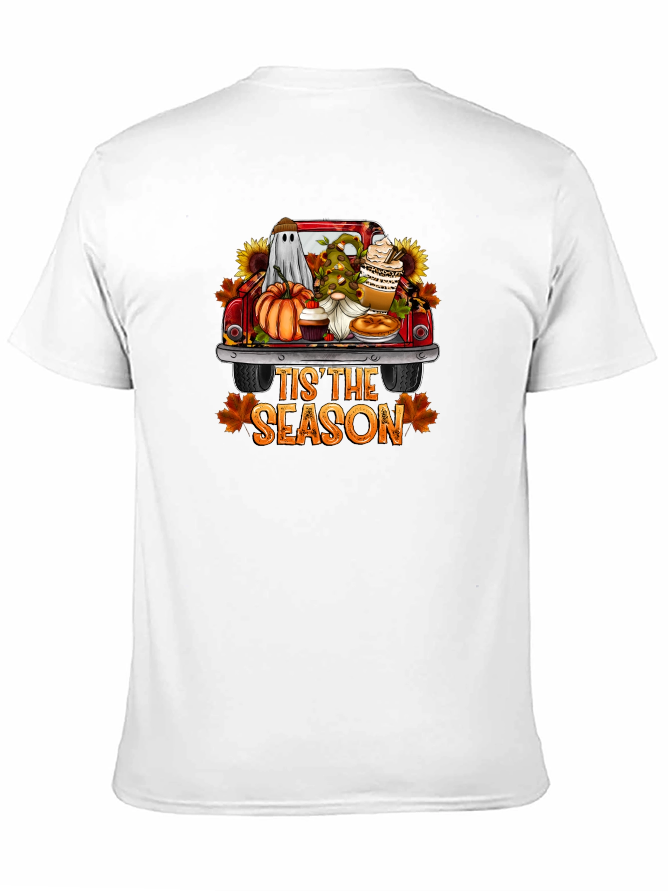 Fall Tis the Season Black T-Shirt