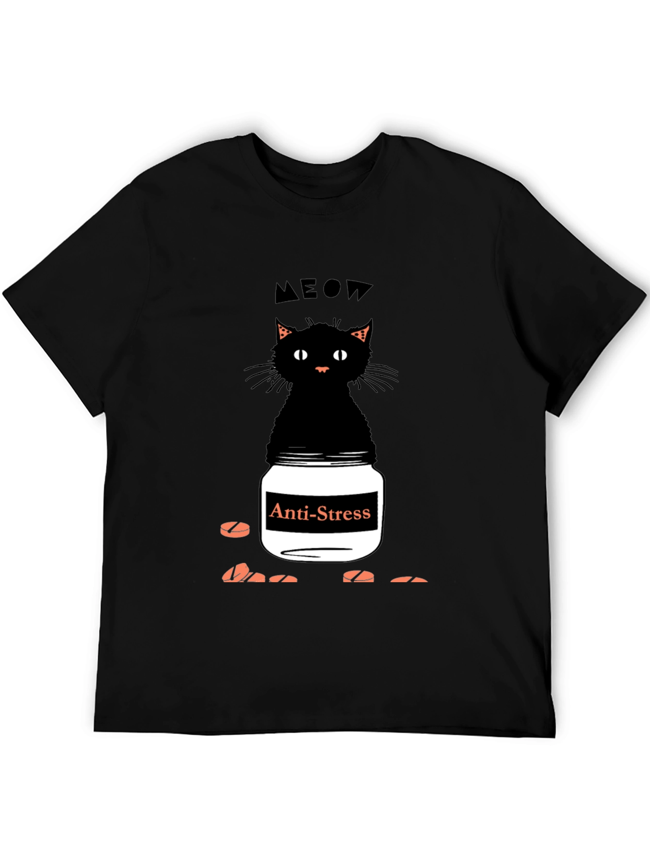 Anti-Stress Cat T-Shirt