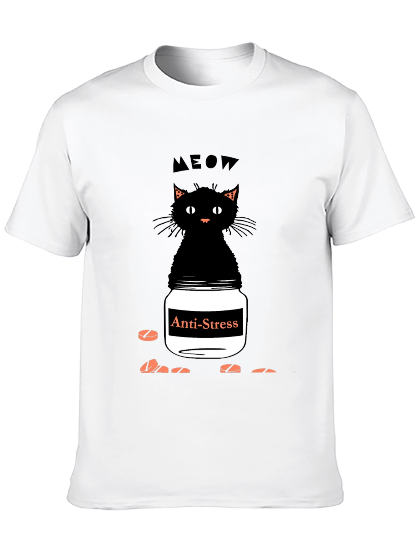 Anti-Stress Cat T-Shirt