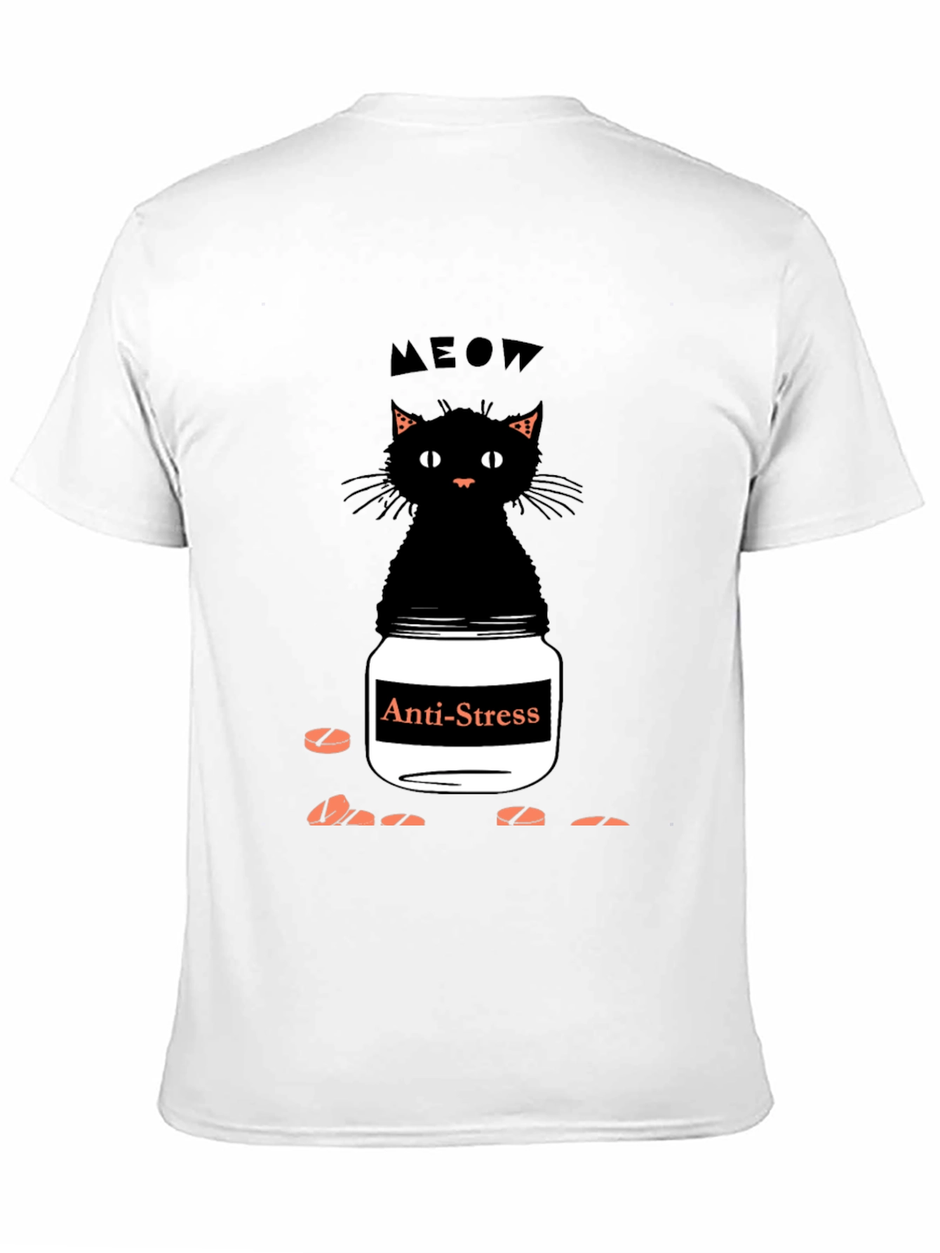 Anti-Stress Cat T-Shirt