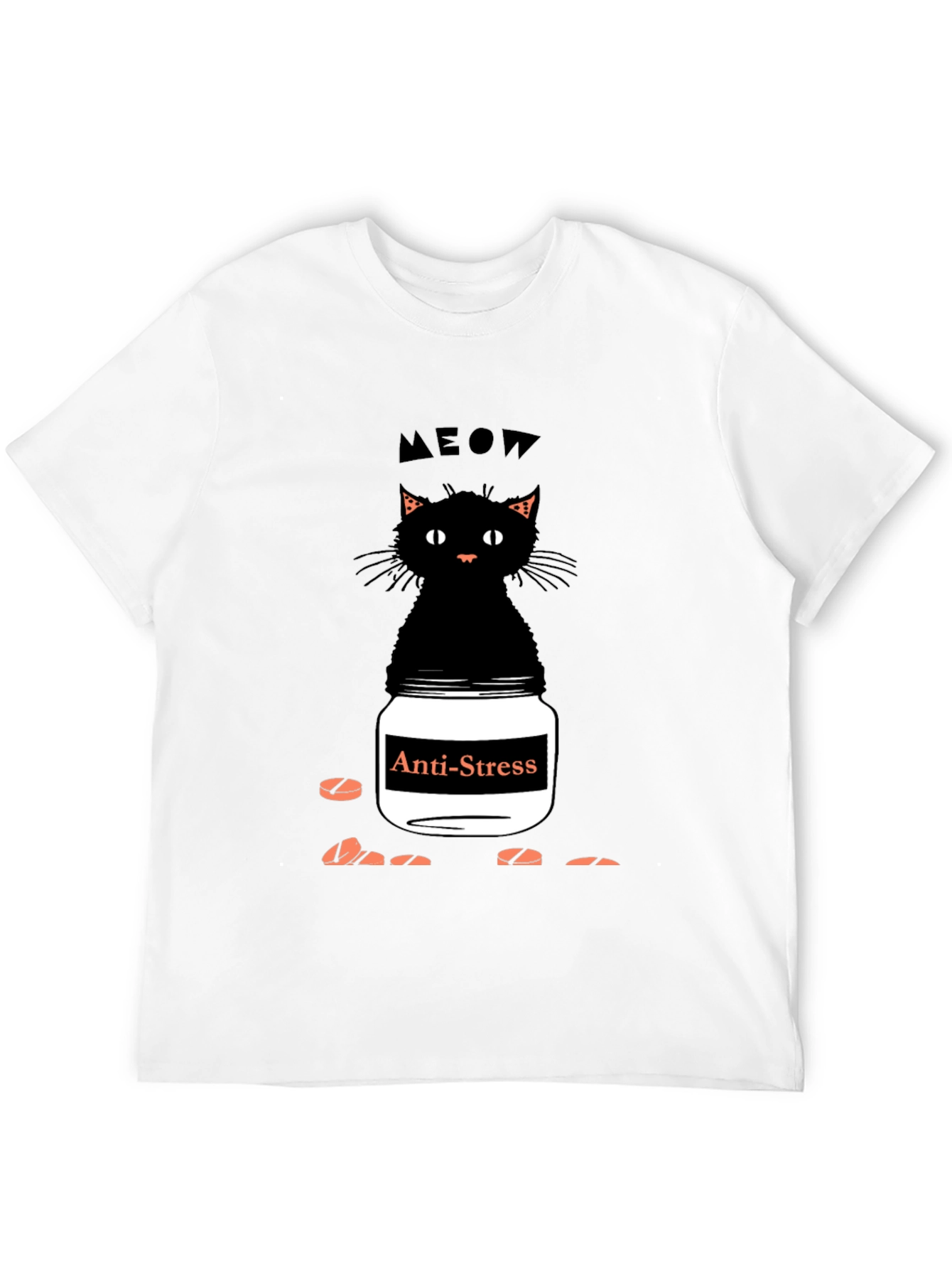 Anti-Stress Cat T-Shirt