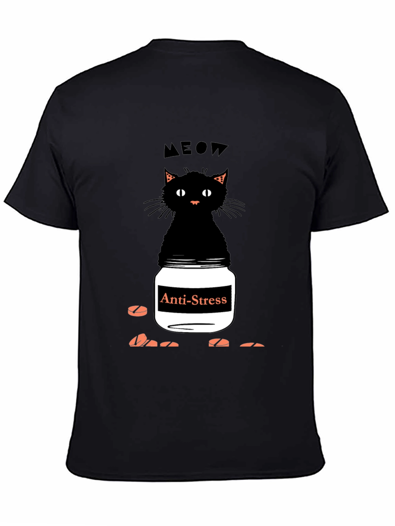Anti-Stress Cat T-Shirt