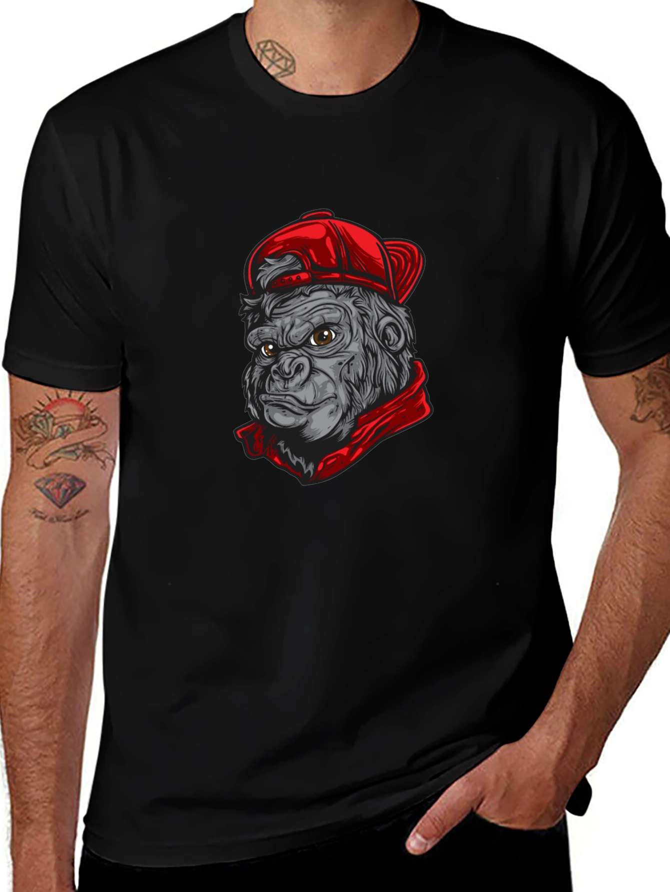 Cool Gorilla Graphic Tee - Urban Style