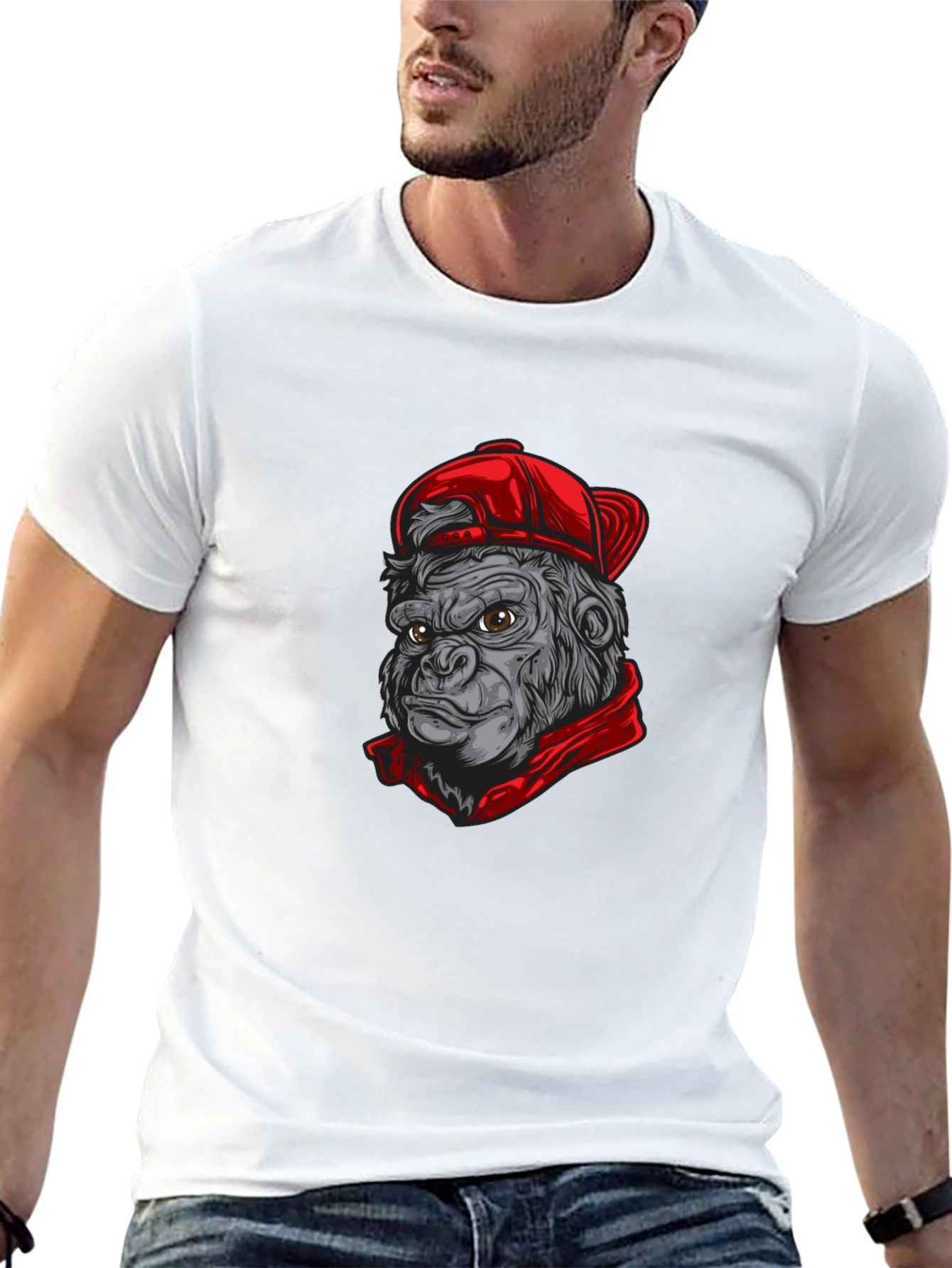 Cool Gorilla Graphic Tee - Urban Style