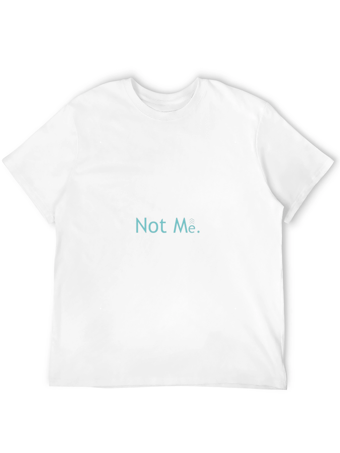 Not Me Graphic Tee - Casual Black T-Shirt