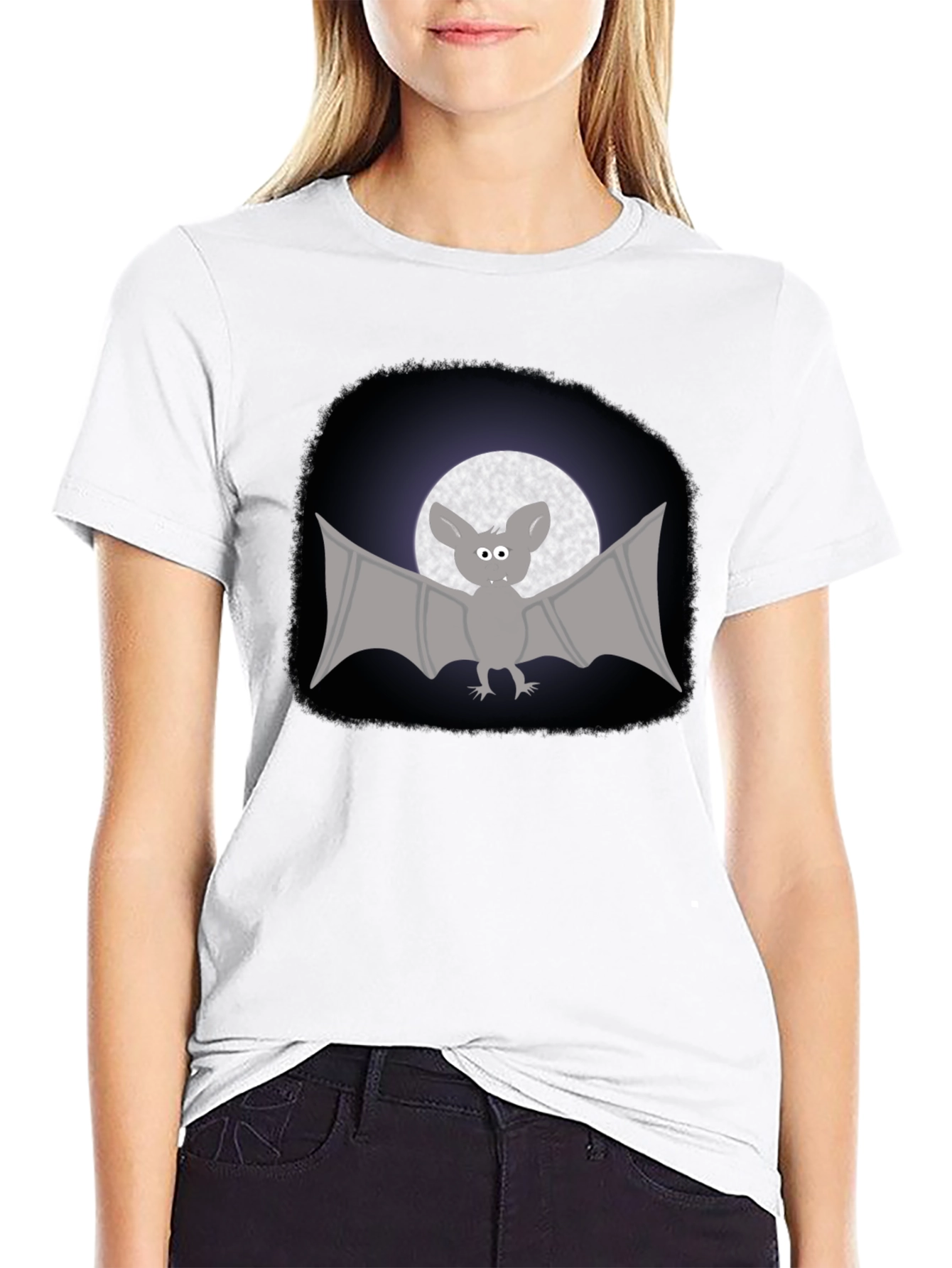 Mens Bat Graphic T-Shirt