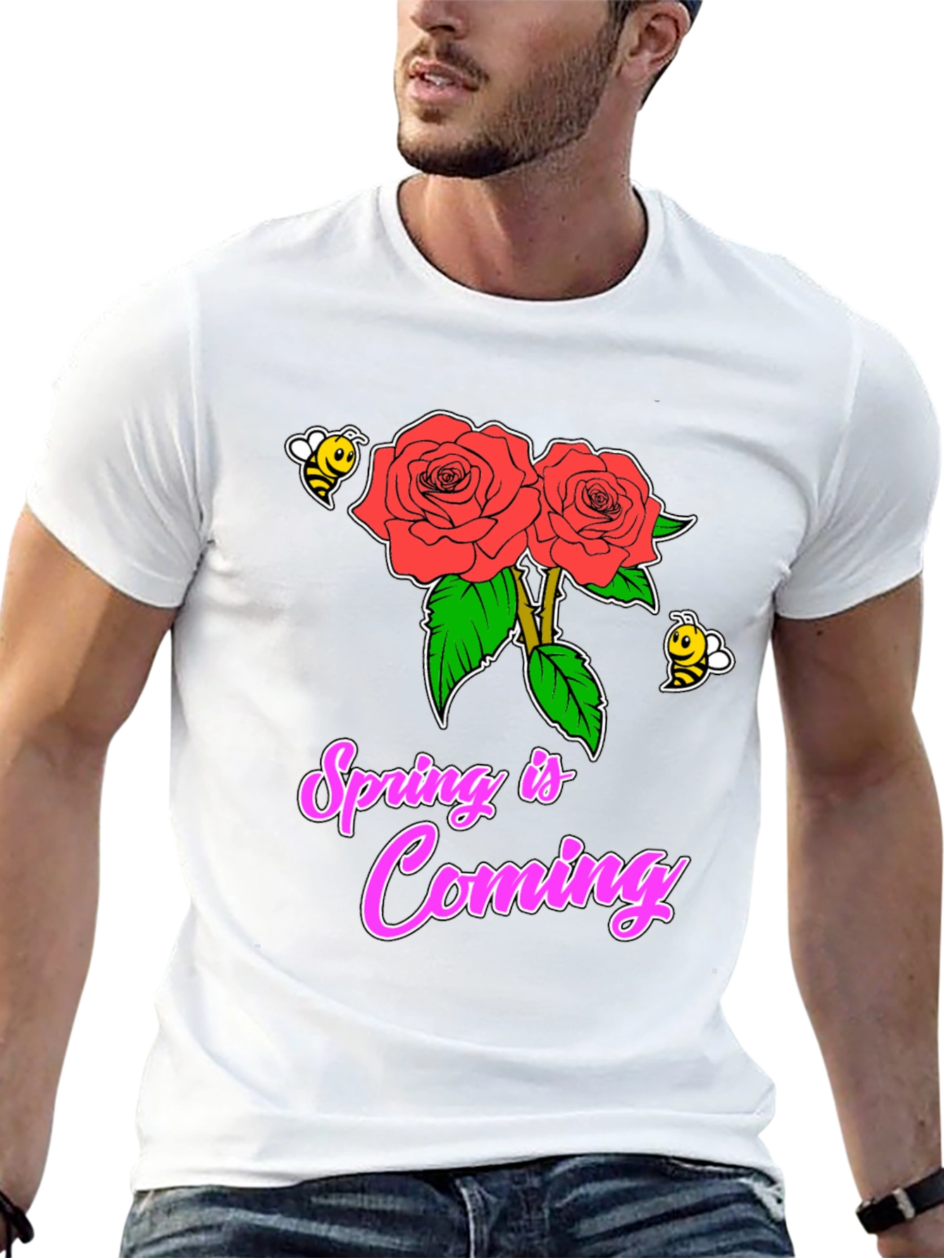 Spring is Coming Roses T-Shirt