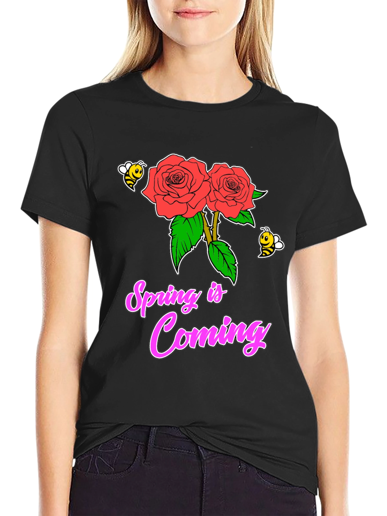 Spring is Coming Roses T-Shirt