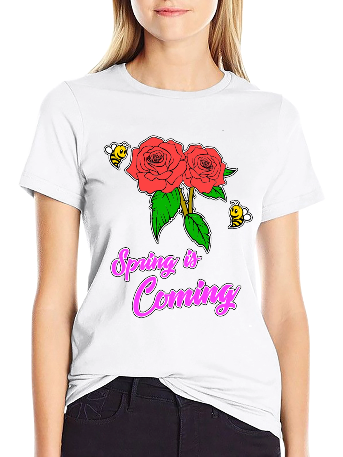 Spring is Coming Roses T-Shirt