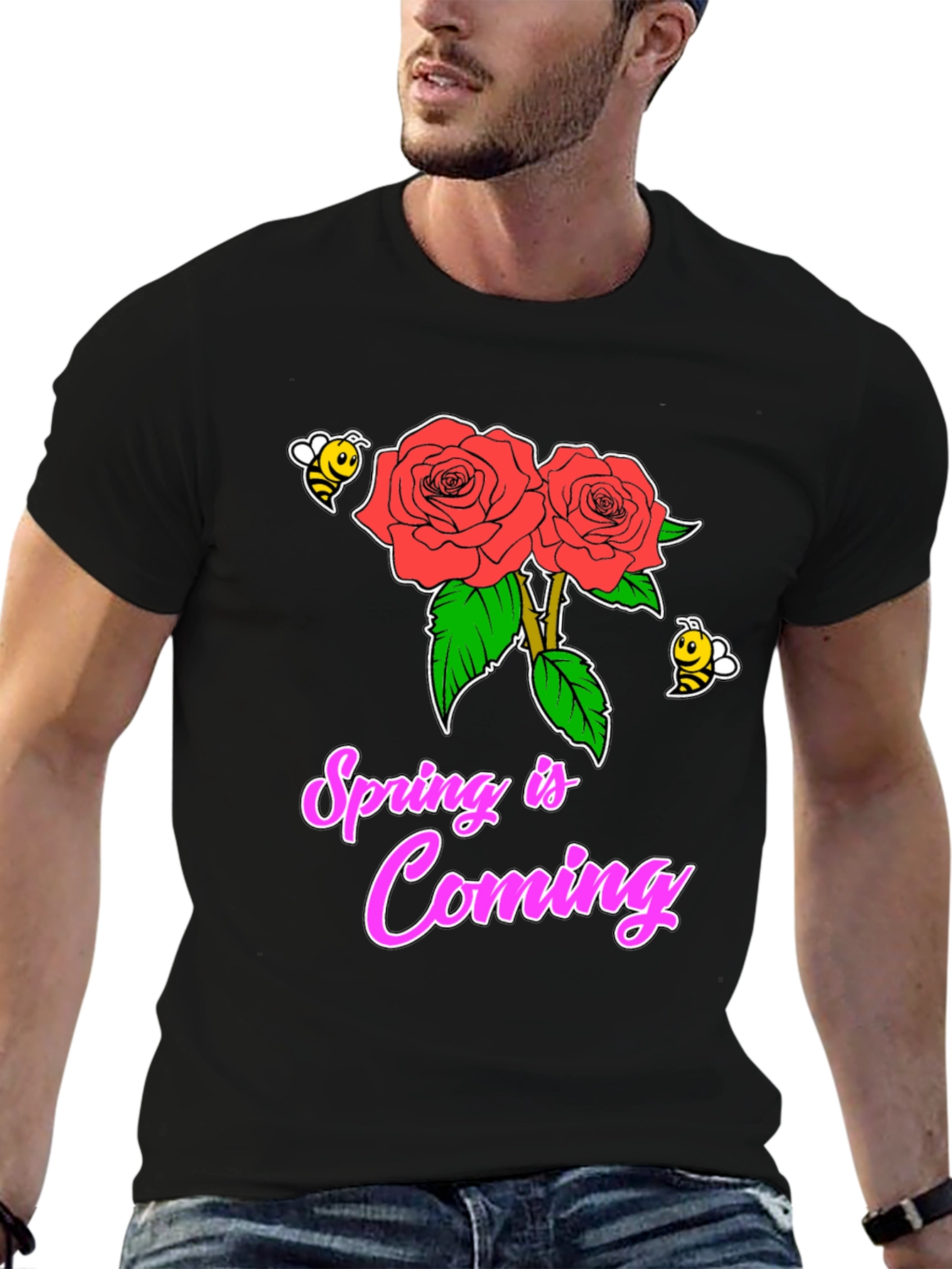 Spring is Coming Roses T-Shirt