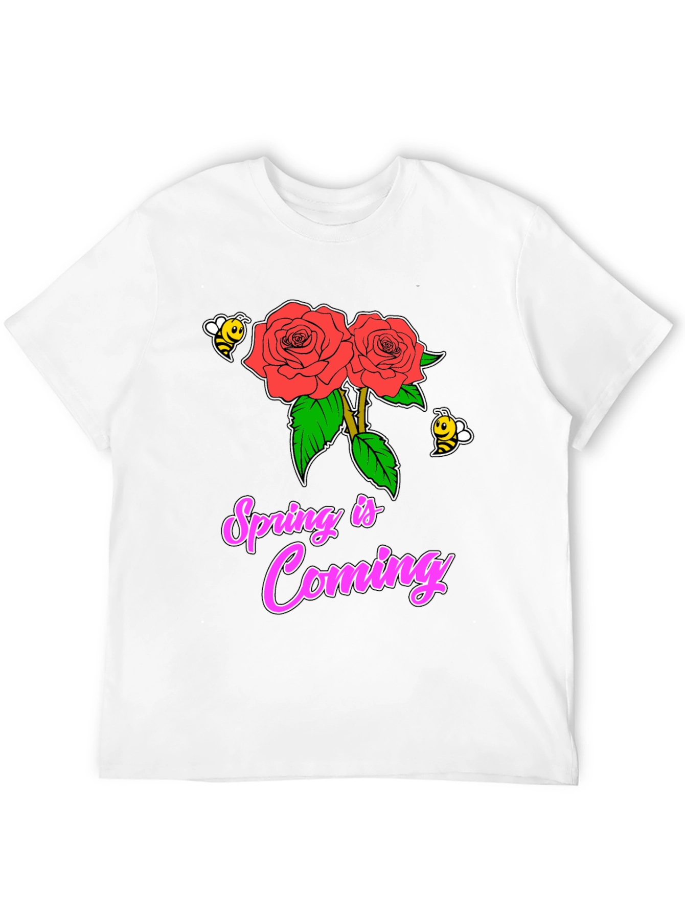 Spring is Coming Roses T-Shirt